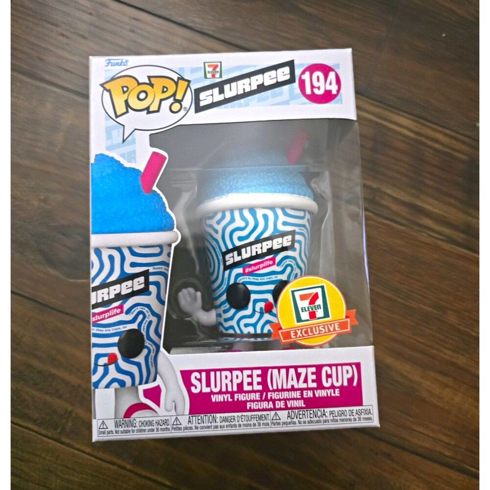 Funko Pop! Vinyl: Slurpee (Maze Cup) #194 - 7-Eleven Exclusive Figure